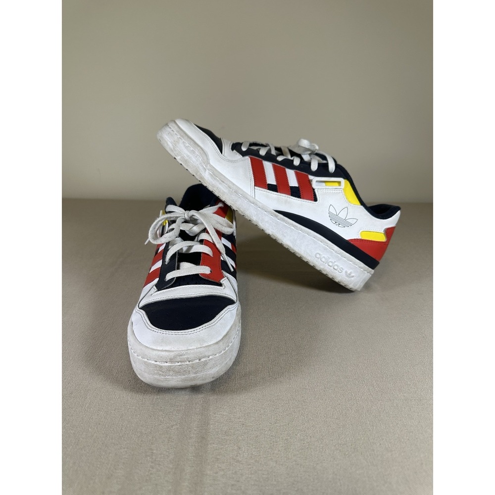 Adidas Shoe Adult Size 13 Ink Red ART GZ9112 Forum Leather Trainers Legend Men's